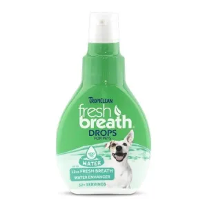 TropiClean Fresh Breath Drops for Dogs