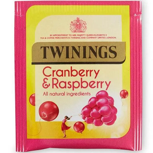 TWINING RANBERRY &amp; RESBERRY TEA 32GM