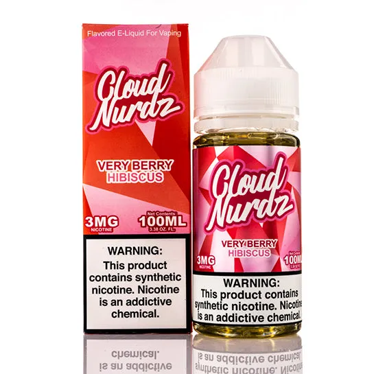 Very Berry Hibiscus - Cloud Nurdz E-Juice (100 ml)