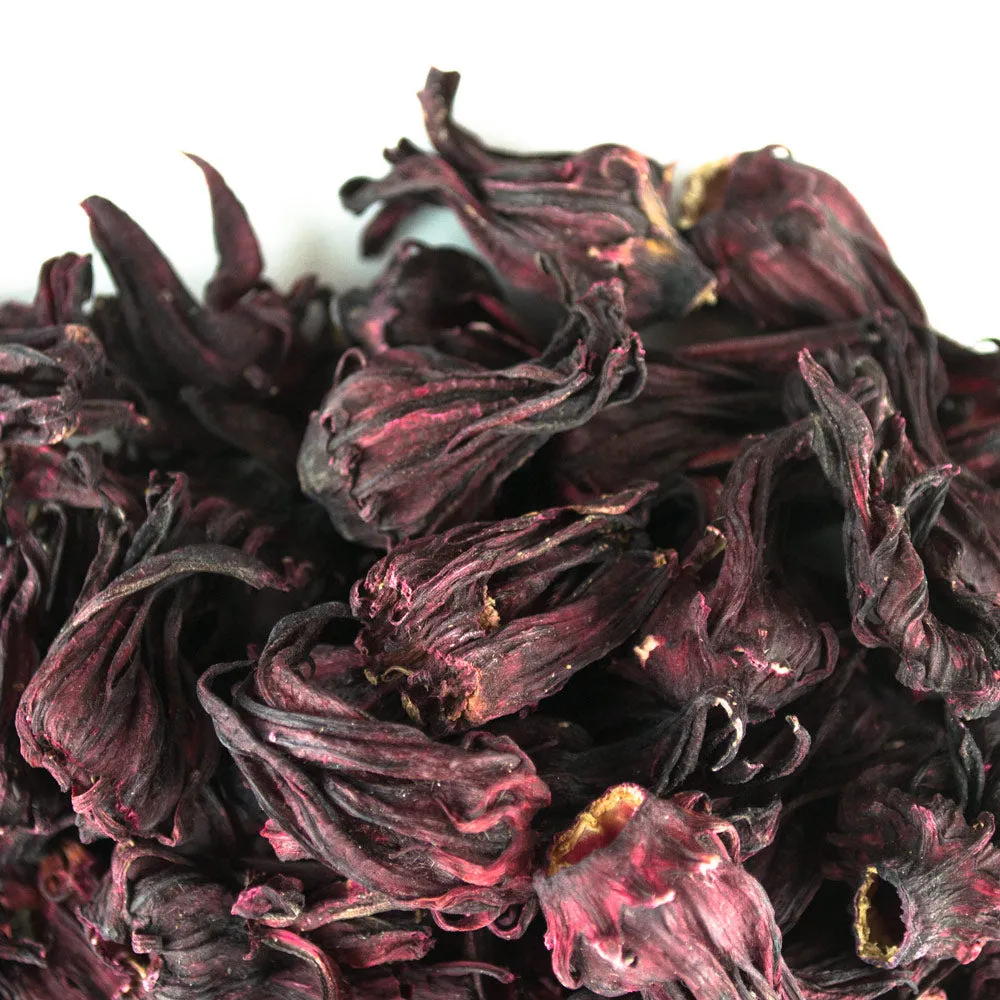 Whole Hibiscus Flowers - Loose Herbal Tea