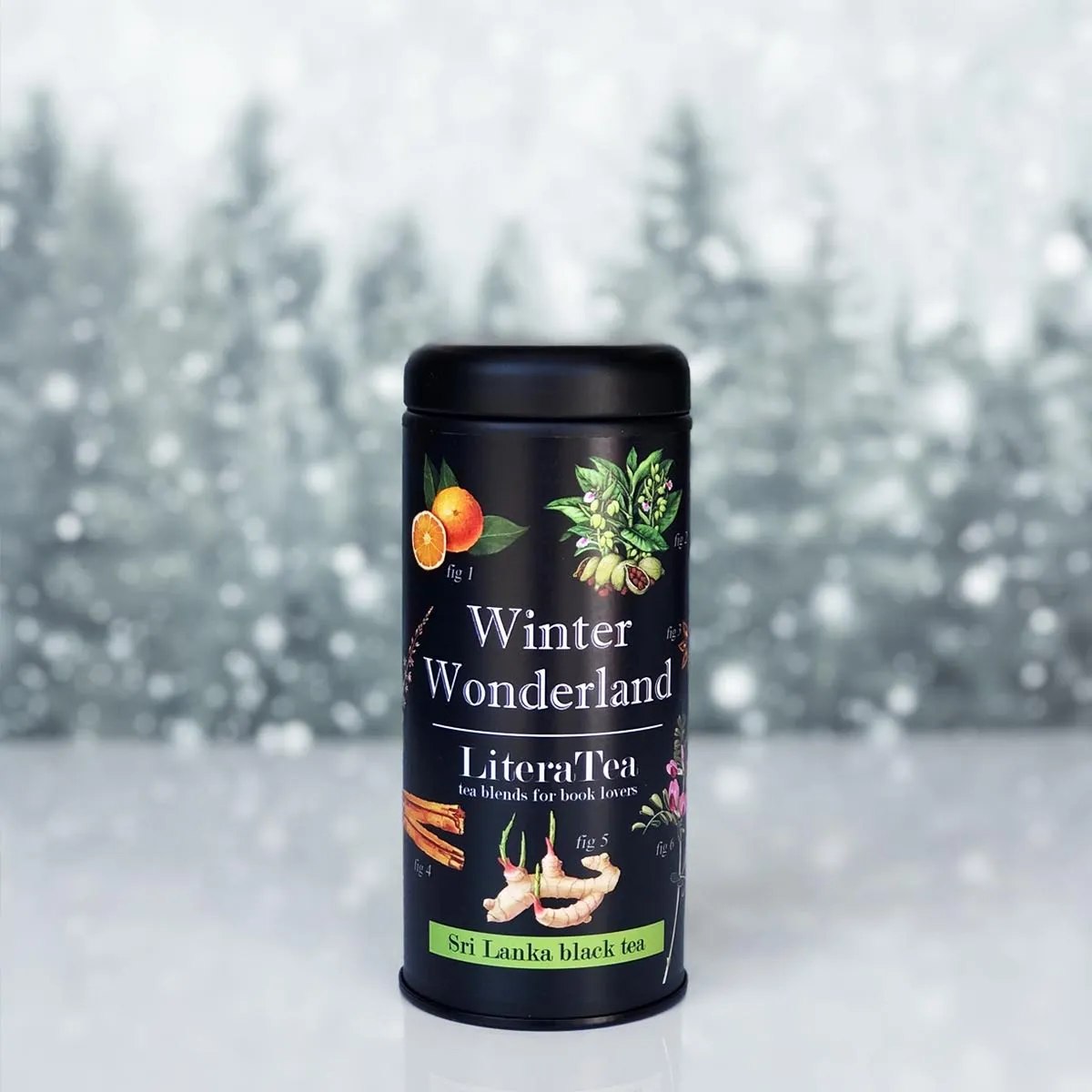 Winter Wonderland Black Tea Orange Clove Spice Tea Blend