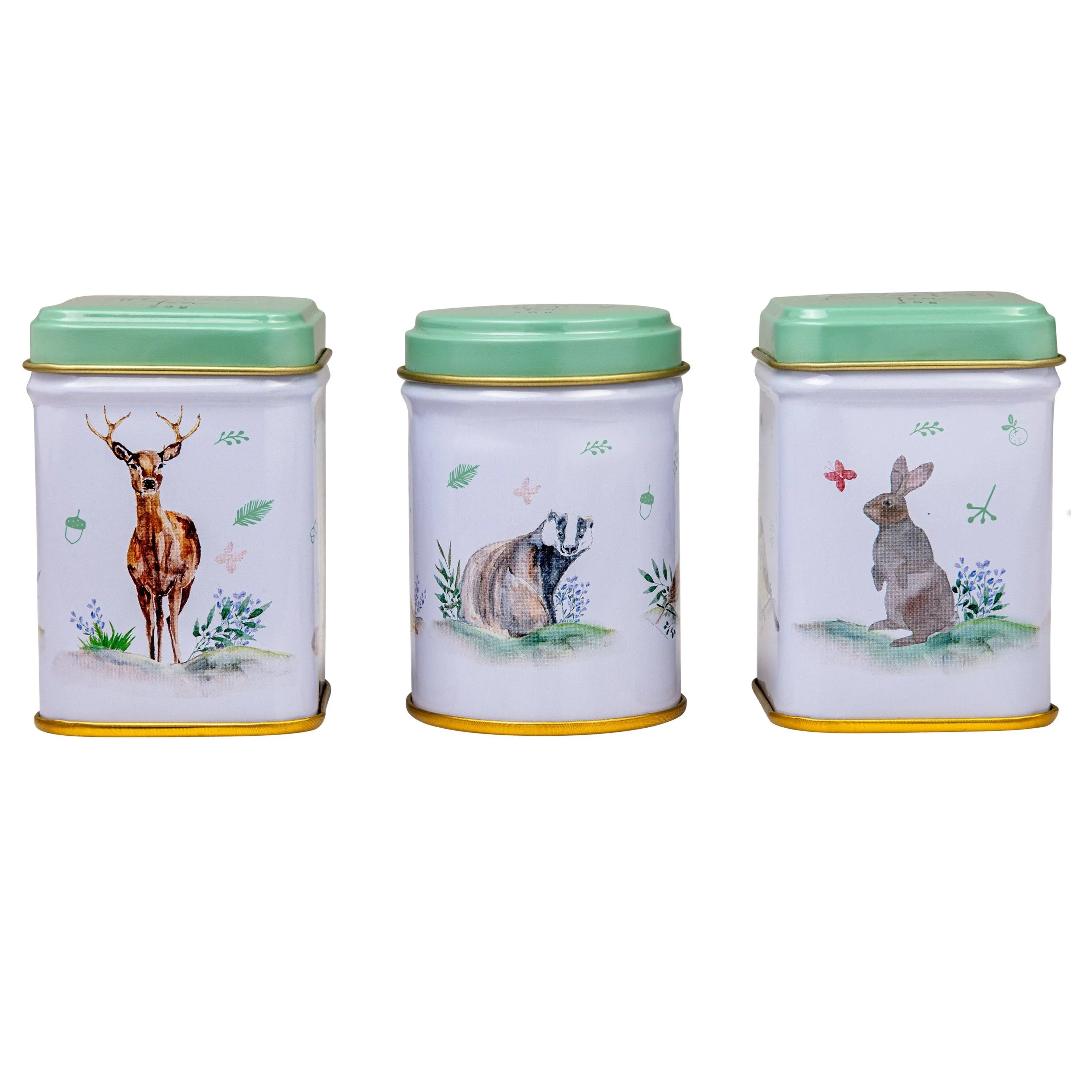 Woodland Friends Mini Tea Tin Gift Pack