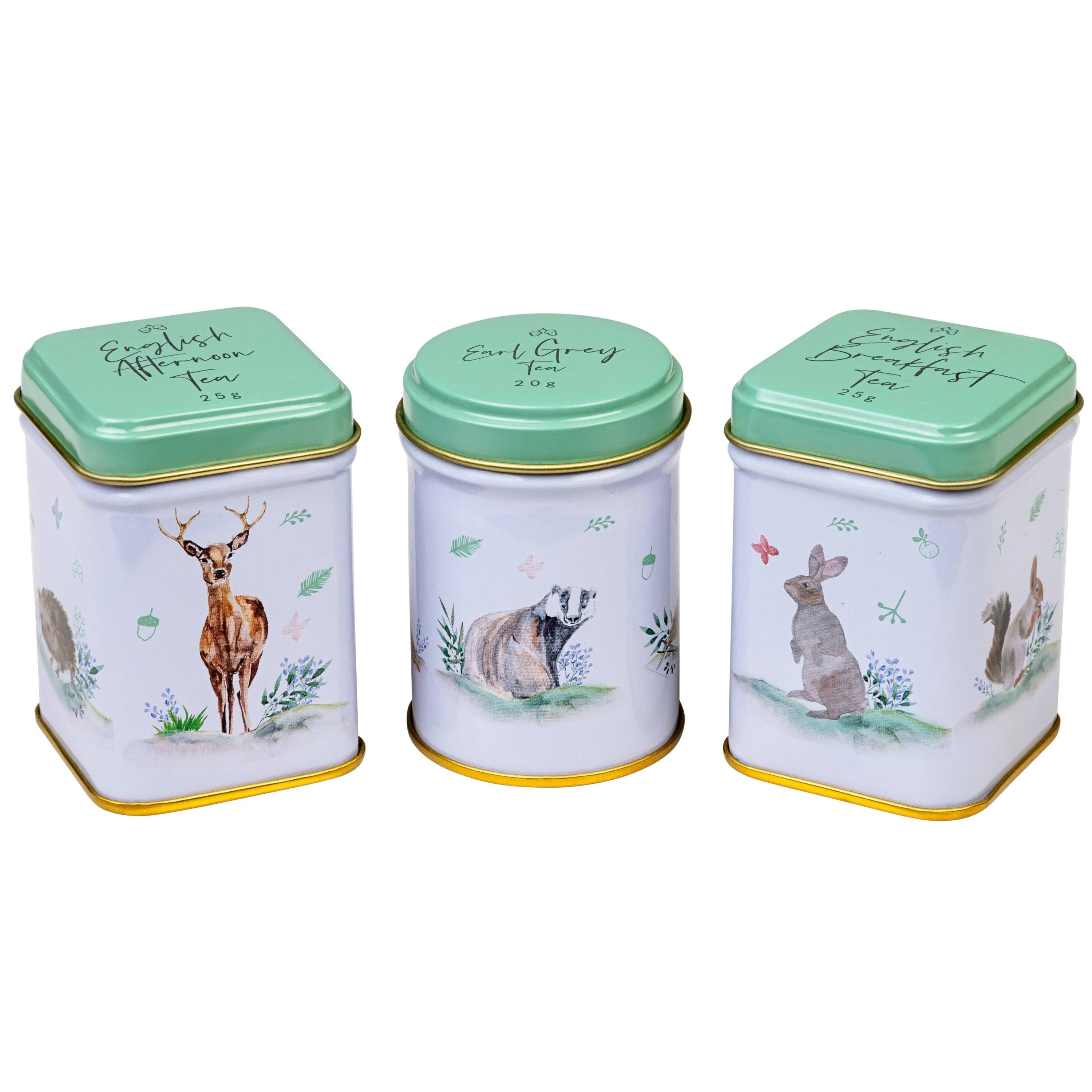 Woodland Friends Mini Tea Tin Gift Pack